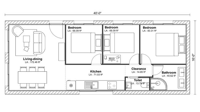 Two Container, Side By Side Layout