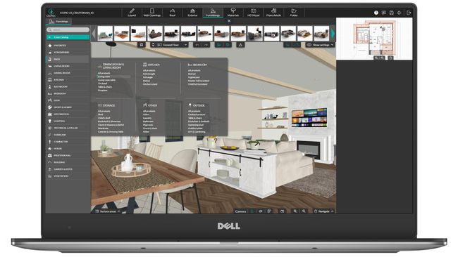 UI Cedreo 3D library