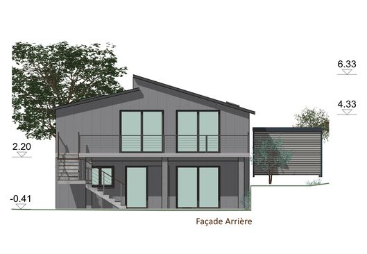 exemple plan façade Cedreo