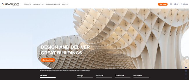 Home page Archicad