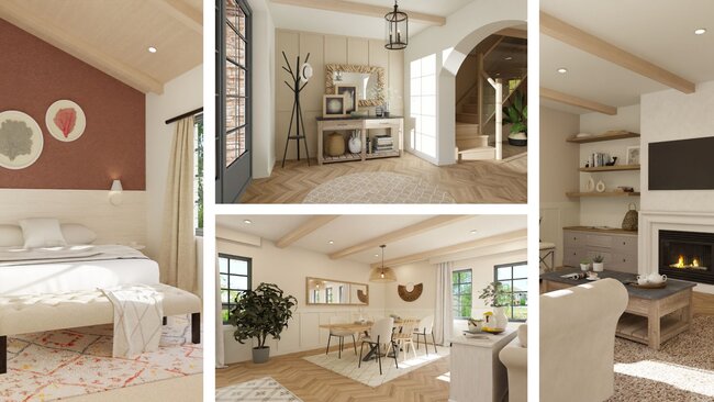 Ejemplo de presentación de diseño interior