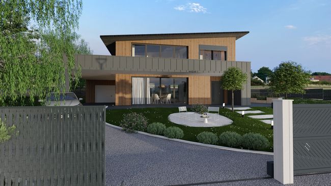 Rendu 3D insertion paysagère