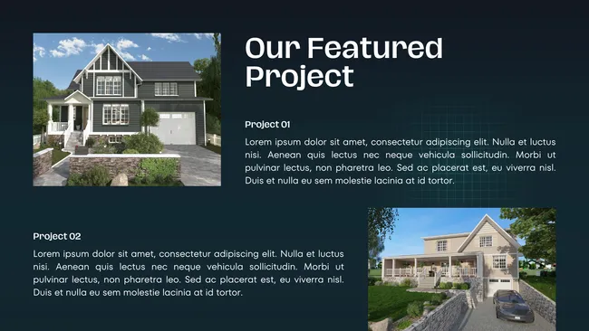 architecture portfolio example - page 2